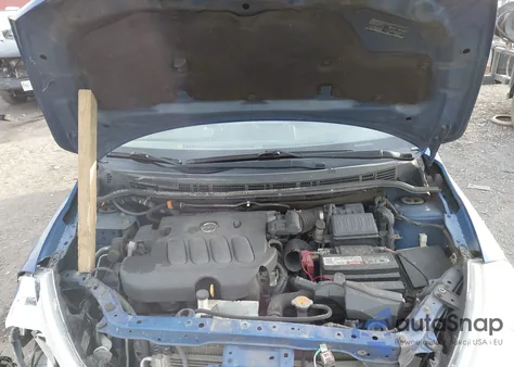 2010 Nissan Versa 1.8S из США, поврежденный, VIN 3N1BC1CP5AL463578